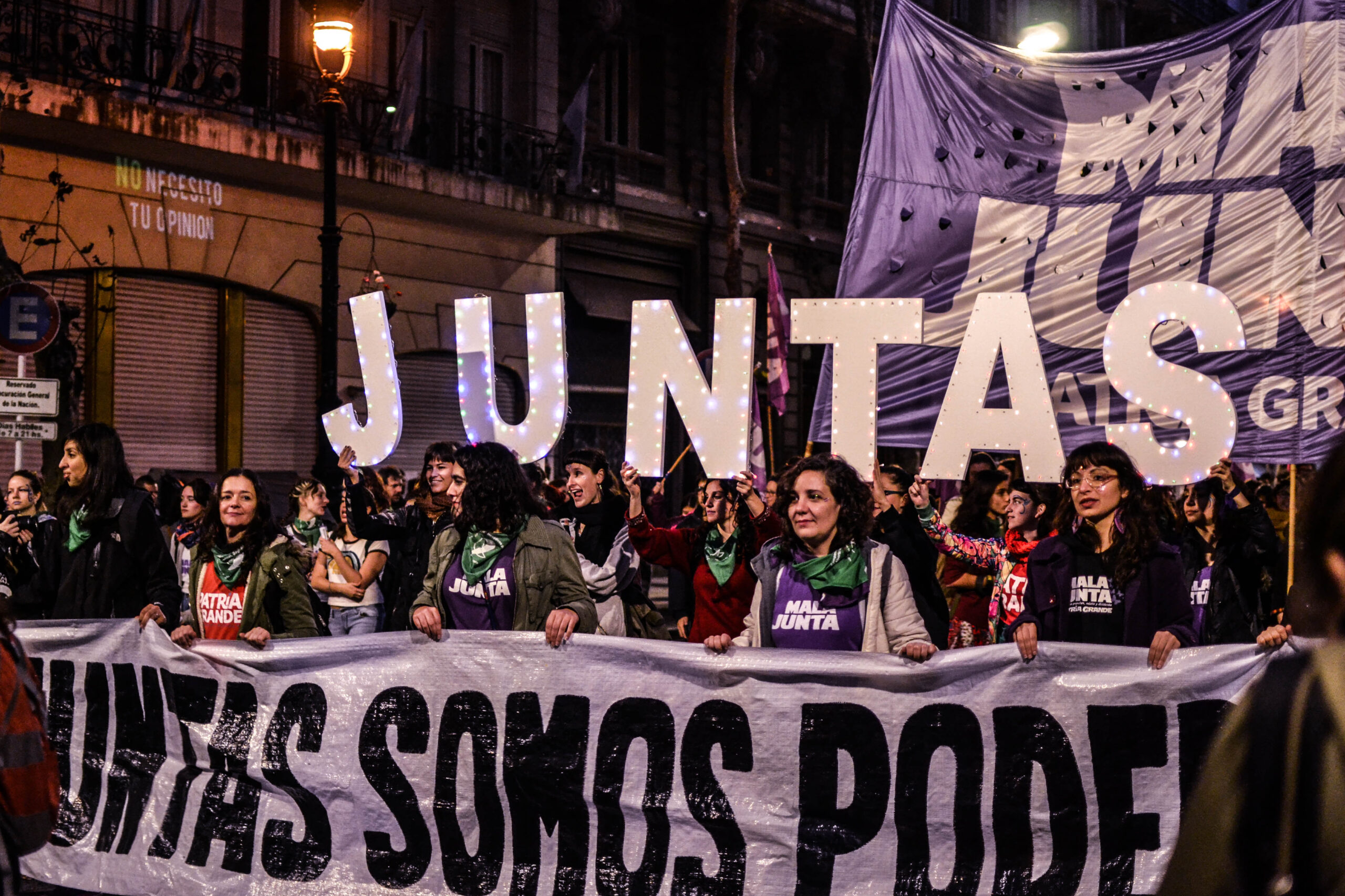 Ni Un Menos March in Buenos Aires